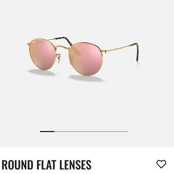 Ray-Ban Accessories - RayBan Round Flat Sunglasses